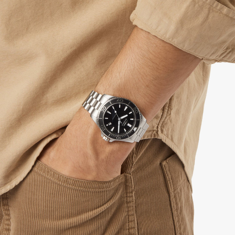 43MM Lake Superior Monstor Watch in Stainless Steal