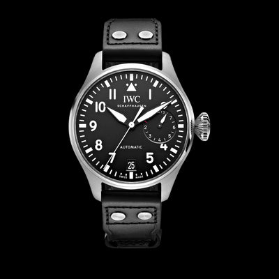 Big Pilot Automatic Stainless Steel, Black Dial Watch | 46.2MM | IW501001