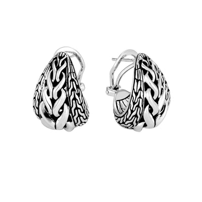 Sterling Silver Asli Buddha Belly Earrings