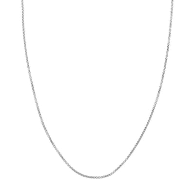 14K White Gold Necklace