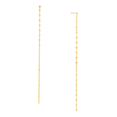 14K Yellow Gold Earrings
