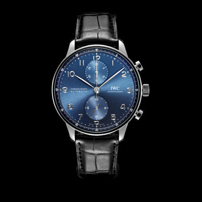 Portugieser Stainless Steel, Blue Dial Watch | 41MM | IW371606
