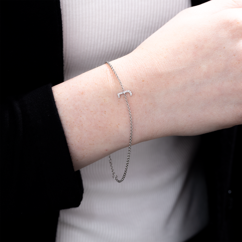 ブレスレットTEN brm-0020-SV-M Silver 925 Pure S925 Sterling Silver