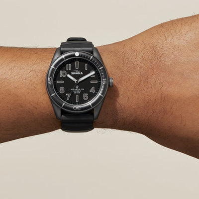 42mm All Black Adventure Proof Watch