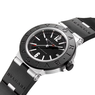 Aluminium 40mm Aluminium Titanium Men's Watch