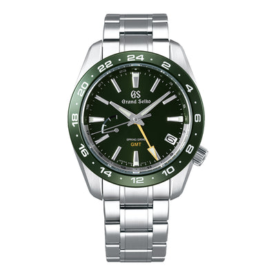 Sport GMT with Green Dial 40.5mm Watch with Stainless Steel Bracelet