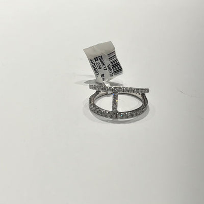 14K White Gold Diamond Ring