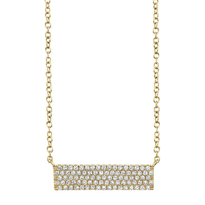 14 KARAT GOLD DIAMOND NECKLACE