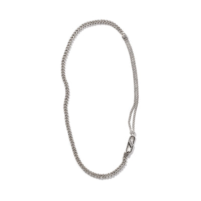 John Hardy 7mm Sterling Silver Remix Curb Link Necklace