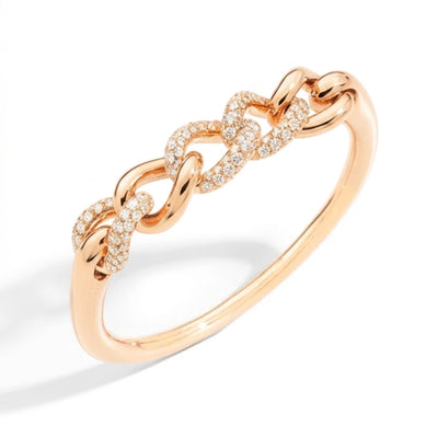 Catene Diamond Bracelet in 18K Gold Rose Gold, 3.30cttw