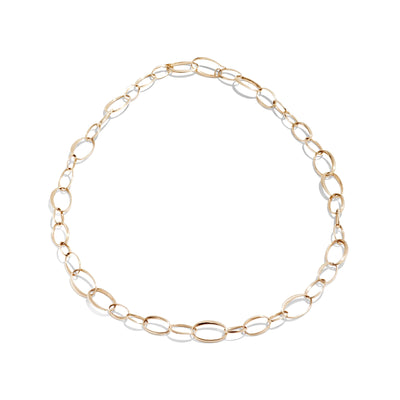 21.6" Catene Medium Oval Link Chain Necklace in 18K Rose Gold