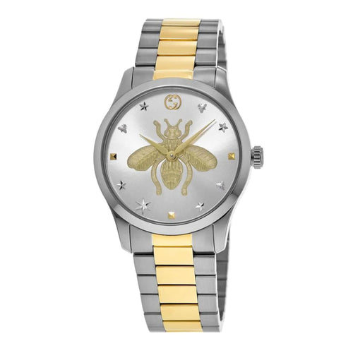 38MM BEE STAINLESS STEEL G-TIMELESS 38MM WATCH