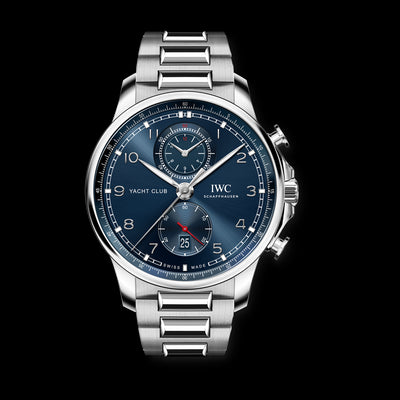 Portugieser Yacht Club Stainless Steel, Blue Dial Watch | 44.6MM | IW390701