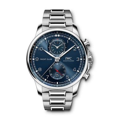 Portugieser Yacht Club Stainless Steel, Blue Dial Watch | 44.6MM | IW390701