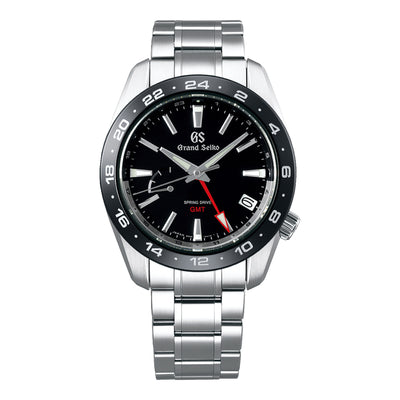 Sport GMT Black Dial 40.5mm Watch with Stainless Steel Bracelet