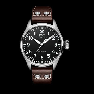 Big Pilot Stainless Steel, Black Dial Watch | 43MM | IW329301
