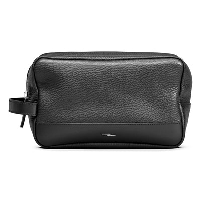 Shinola Black Zip Travel Kit