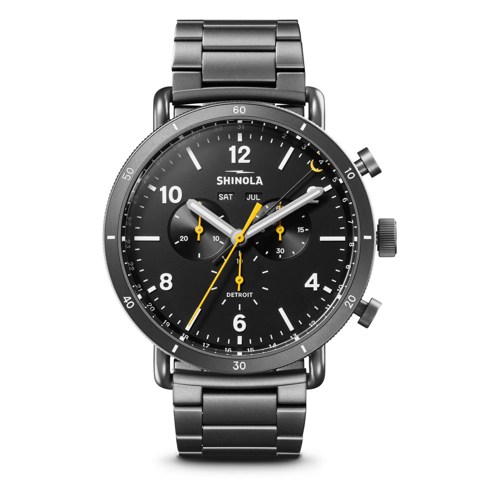 45MM Canfield Sport with Gunmetal PVD Finish