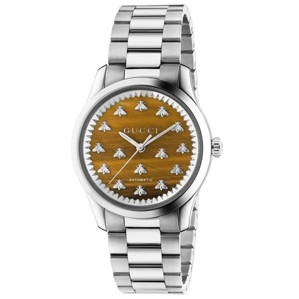 Gucci G-Timeless Tiger Swiss Watch 38mm, Sapphire Crystal, Swiss Made NEW GUCCI G-Timeless 38MM Black (Roaring Tiger) Dial Unisex  main image 3