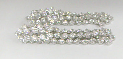 18K White Gold Diamond Earrings