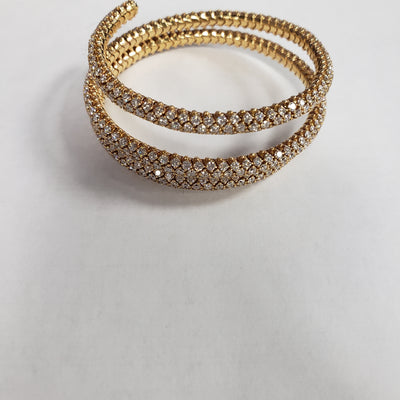 18K Rose Gold Diamond Bracelet