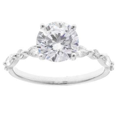 MONROE 14 KARAT GOLD SINGLE PRONG MOUNTING