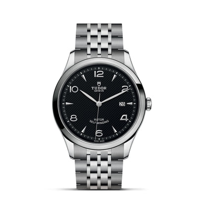 41mm 1926 Steel Black Dial with Date Watch by Tudor | M91650-0002