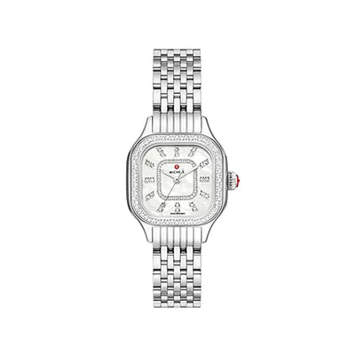 27mm Meggie Diamond Dial Watch in Stainless Stell