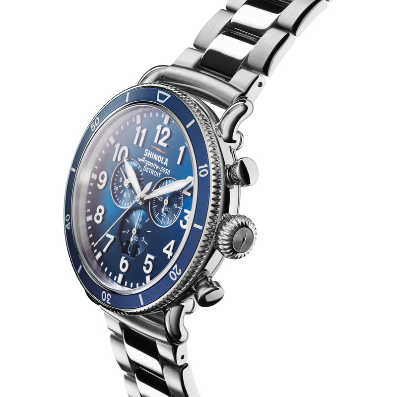 Runwell Sport Chronograph 48mm Blue Dial