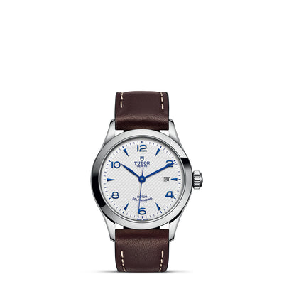 28mm 1926 Steel Opaline and Blue Dial with Date Watch by Tudor | M91350-0010