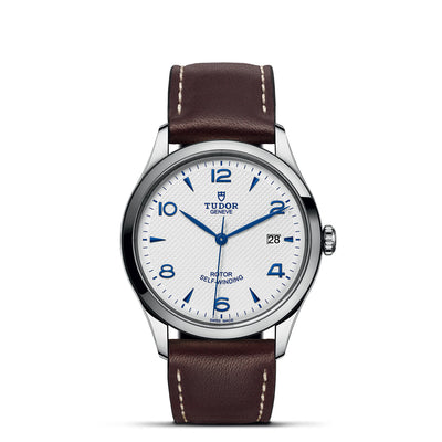 39mm 1926 Steel Opaline and Blue Dial with Date Watch by Tudor | M91550-0010