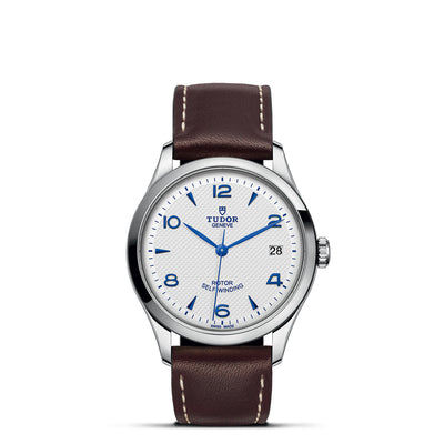 36mm 1926 Steel Opaline and Blue Dial with Date Watch by Tudor | M91450-0010