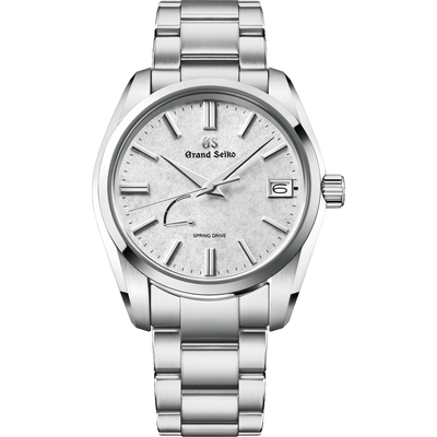 Heritage Morning Frost Stainless Steel White Dial Watch | 40MM | SBGA465