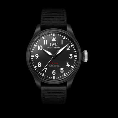 Big Pilot TOP GUN Ceramic Black Dial Watch | 43.8MM | IW329801