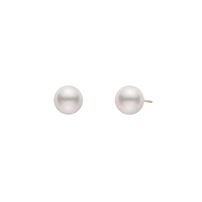 14K Yellow Gold Cultured Pearl Earrings