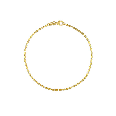 Bead Chain Bracelet in 14K Yellow Gold
