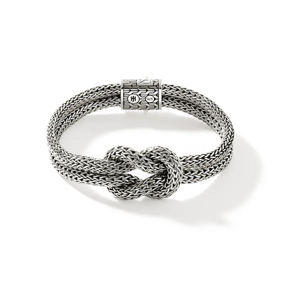 Love Knot Bracelet in Sterling Silver