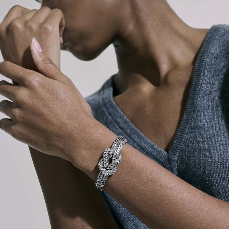 Love Knot Bracelet in Sterling Silver