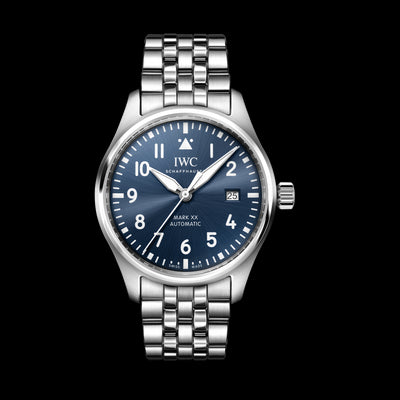 Pilot Mark XX Stainless Steel, Blue Dial Watch | 40MM | IW328204