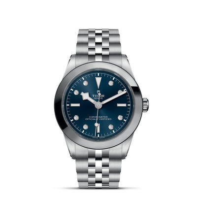 39MM Blacy Bay 39 with Blue Dial and Stainless Steel Bracelet Watch by Tudor | M79660-0005