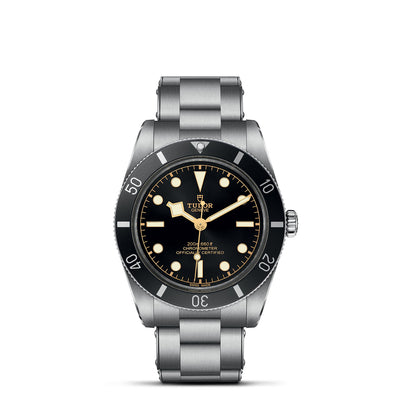 37MM Black Bay 54 with Black Dial and Bezel Watch by Tudor | M79000N-0001