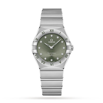Constellation Green Dial Watch | 28MM | O131.10.28.60.60.001