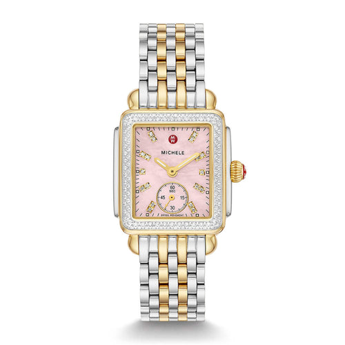 Deco Mid Two-Tone Diamond Watch | 29MM | MWW06V000129