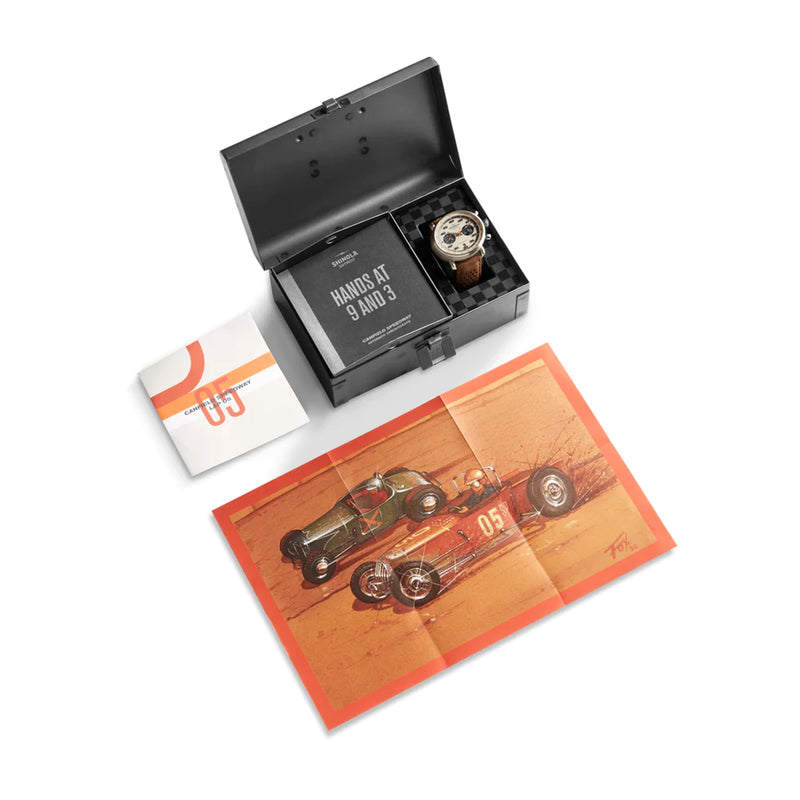 44MM LAP 05 CANFIELD SPORT SPEEDWAY WATCH