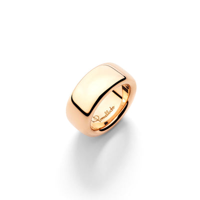 Iconica Large Ring in 18K Rose Gold, Size 6.25