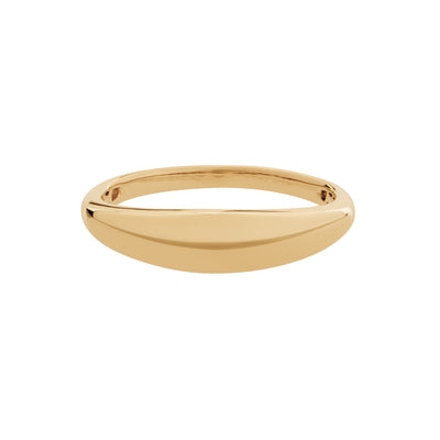 Domed Ring in 14K Yellow Gold