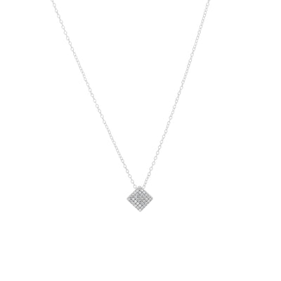 Diamond of Diamonds Lab Grown Pendant 16” Necklace in Sterling Silver | Holiday Hot Buy