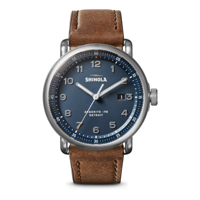 Canfield Model C56 43mm Blue Dial