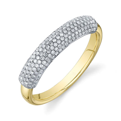 14K Yellow and White Gold Diamond Ring