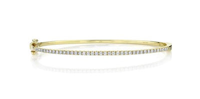 14K Yellow Gold Diamond Bracelet